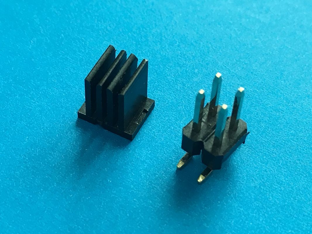 Straight RF 2.54mm Pitch Wafer PCB Board Electrical Connector With Double Row Male Female