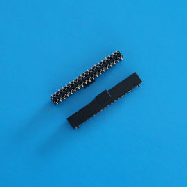 중국 정각 여성 우두머리 연결관, 두 배 유형 2.0mm 피치 여성 핀 커넥터 대리점