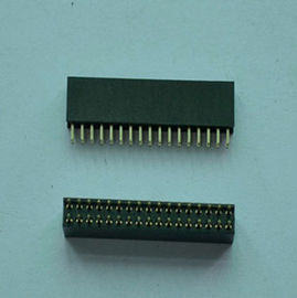 중국 2.0mm 피치 최대 금관 악기 똑바른 여성 핀 커넥터 접촉 저항 20MΩ 공장