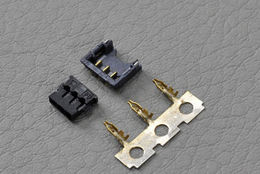 중국 3개의 Pin 금 - 도금된 SMD PCB 우두머리 연결관 1.2mm 칠흑 어둠 28# 적용 가능한 철사 공장