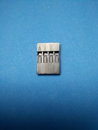 중국 듀퐁 철사 잠바 콤팩트 2.54mm 피치를 위한 4개의 Pin 우두머리 연결관 주거 대리점