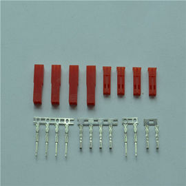 중국 연결관 2 Pin 2.5mm 피치 남성/여성 맨끝을 타전하는 빨간색 SYP 시리즈 철사 공장