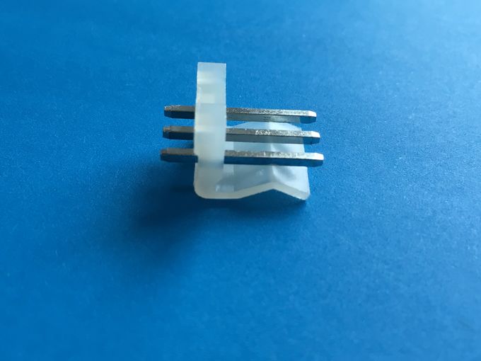 Pin 우두머리 3.96mm 피치/단 하나 줄 똑바른 pcb 널 연결관 /2pin