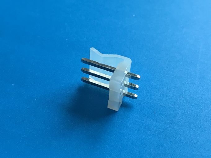 Pin 우두머리 3.96mm 피치/단 하나 줄 똑바른 pcb 널 연결관 /2pin